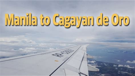 Cheap Flights from Manila to Cagayan De Oro from US$20.